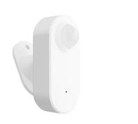 Vibsky Détecteur de mouvement infrarouge humain, blanc, sans fil 2,4 GHz, portée de 45 m, angle de détection de 105°, pour la sécurité de la maison et le contrôle par application de smartphone