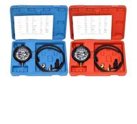 Vibsky Diagnostic automobile pour manomètre à vide avec couvercle interchangeable TU-1 - Test du collecteur d'admission de voiture, tuyau de 82 cm, acier au chrome vanadium