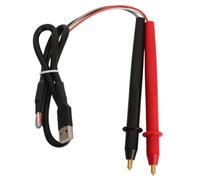 Vibsky Ensemble d'accessoires pour testeur de batterie YR1030+/YR1035+ avec support de test, sonde à quatre broches et clips Kelvin