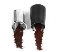 Vibsky Filtre à café en acier inoxydable pour brassage manuel, 6 x 7,5 x 10,5 cm, tamis fin pour une extraction homogène, pour les méthodes de versement et d'égouttement