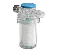 Vibsky Filtre purificateur d'eau en maille 40-60 microns avec grattoir pivotant pour un nettoyage instantané, élimine le calcaire, la rouille, le sable, s'adapte aux tuyaux principaux, machine à laver