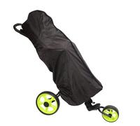 Vibsky Housse de pluie imperméable pour chariot de rangement en tissu Oxford Dacron résistant avec cordon de serrage, noir