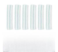 Vibsky Housse de rechange pour balai à franges Leifheit pour lave-vitres de taille M, 275 x 68 cm, lavable à 40 °C, mélange polyester-nylon, pour cadre et coins