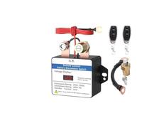 Vibsky Interrupteur isolateur de batterie DC 360 A avec affichage de la tension LED et télécommande sans fil pour voitures, camions, bateaux, camping-cars, caravanes