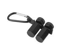 Vibsky Jauge d'escalier pour encadrement carré et rampe, outil de mesure en alliage d'aluminium (noir)