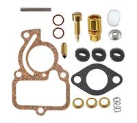 Vibsky Kit de reconstruction de carburateur pour tracteurs agricoles, valve sans colle IH Carb, kit de réparation métallique (taille standard)