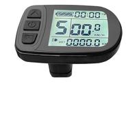 Vibsky KT-LCD5 Compteur électrique LCD pour contrôleurs KT, écran d'affichage 24 V 36 V 48 V, prise 5 broches, fil noir