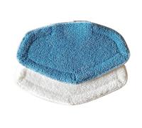 Vibsky Lot de 2 chiffons de nettoyage réutilisables en microfibre pour aspirateur domestique Hoover Dual Steam Plus