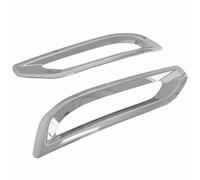 Vibsky Lot de 2 garnitures de cadre de feux de brouillard arrière pour Mitsubishi Outlander 2022-2023, coque en ABS chromé