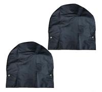 Vibsky Lot de 2 housses de roue noires de 72 cm, protections de pneus Oxford très résistantes pour caravane, camping-car, remorque, sacs de rangement imperméables et résistants au soleil pour SUV
