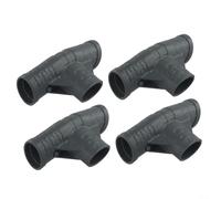 Vibsky Lot de 4 connecteurs de piscine en forme de T pour cadre OD Coleman de 40,6 cm, profondeur de 106,7 à 122,9 cm, raccord en plastique P07082