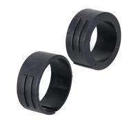 Vibsky Lot de 4 joints de montage avant pour guidon de 31,8 mm/25,4 mm Entretoise de conversion pour support d'ordinateur Garmin