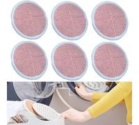 Vibsky Lot de 4 tampons de nettoyage lourds pour balai à franges Bissell Spinwave pour 2124, 2039A, 2307, 23157, 20391, 20399