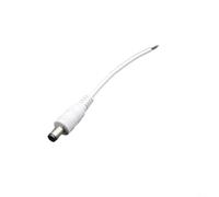 Vibsky Lot de 5 paires de câbles d'alimentation 12 V CC pour caméras de sécurité CCTV et bande lumineuse LED, cordon de connecteur mâle et femelle 22 AWG 15 cm, fil d'alimentation basse tension 5 A 60