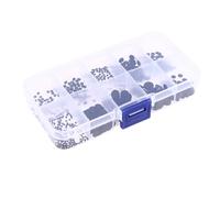 Vibsky Lot de 500 plaquettes conductrices - Différentes tailles de claviers électroniques, télécommandes, consoles de jeu