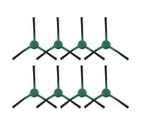 Vibsky Lot de 8 brosses latérales pour Roomba Combo pour aspirateur Essential Y0140 Y0110 Y0112 Q0120 - Noir + vert