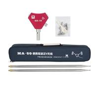 Vibsky MA-50 14-50MHz 200W 50Ohm Portable Positive V-Shape Telescopique Antenne Kit avec Connecteur Femelle de Type M