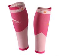 Vibsky Manchons de compression pour mollet de sport pour la course à pied, attelle tibiale, soutien des jambes (S, rose)