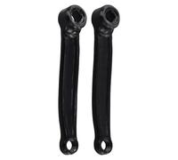 Vibsky Manivelle de vélo d'appartement de 165 mm pour vélo d'intérieur, manivelle gauche/droite en fer avec trou carré