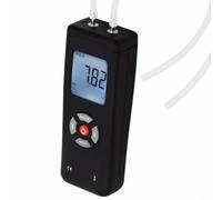 Vibsky Manomètre numérique portable pour manomètre numérique Man-45, pour test de ventilation CVC et calibrage Noir