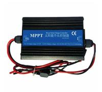 Vibsky MPPT Contrôleur de charge solaire 300 W avec affichage numérique pour systèmes de batterie 24-72 V, pour panneaux solaires 12-50 V, noir