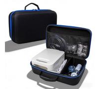 Vibsky Nebuliseur Sac de rangement NE-C900 NE-C28 C900N, étui rigide en EVA avec séparateurs mobiles, organiseur de voyage étanche, accessoires d'inhalateur