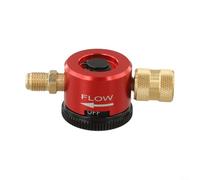 Vibsky Outil de purge d'azote HVAC avec port de 6,35 mm, connecteur régulateur en laiton pour brasage efficace et rinçage des tuyaux