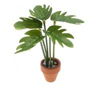 Vibsky Plante artificielle miniature réaliste en pot pour décoration intérieure, paysage, architecture, modèle d'affichage