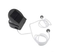 Vibsky Pompe à oxygène solaire portable pour bassins, aérateur à batterie 2600 mAh pour double charge, design compact pour aquariums et pêche (gris, 2600 mAh)