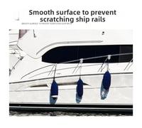 Vibsky Ponton marin pour Fender Clip Bateau Pare-chocs Crochet Fixation pour amarrage (Noir)