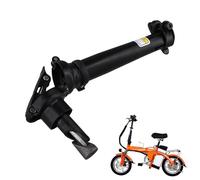 Vibsky Potence pliable pour vélo électrique pliable de 14 pouces de diamètre 25,4 mm en fer, libération rapide, noir