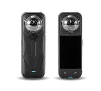Vibsky Protection d'objectif d'appareil photo Insta360 X5, anti-rayures haute transparence PC Quick Release avec revêtement oléophobe