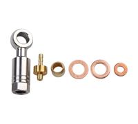 Vibsky Raccords de tube hydraulique pour freins Hope Tech3 V4, E4 et X2 - Connecteur de tête olive en cuivre et alliage d'aluminium