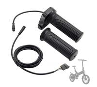 Vibsky Régulateur de vitesse DY16 48 V 6 broches écran LCD accélérateur pour Jetson Haze pliable électrique pour vélo Noir