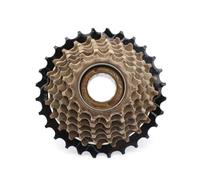 Vibsky Roue libre 6/7/8 vitesses 13/14-28T à visser pour pièces de vélo, acier à haute teneur en carbone, marron