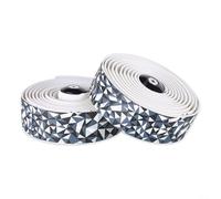 Vibsky Ruban adhésif de qualité supérieure pour guidon de vélo de route, mousse élastique en polyuréthane et EVA pour plus de confort et de contrôle, 30 mm de large x 3 mm d'épaisseur, extrémité