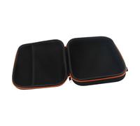 Vibsky Sac de rangement pour outils avec pochette en filet pour perceuse électrique et meuleuse, tissu Oxford avec EVA, résistant aux chocs, portable, noir, 330 x 225 x 90 mm