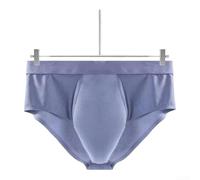 Vibsky Slip Homme 80% Polyester 20% Élasthanne Doux | Conception U-Pouch, taille basse, respirant, idéal pour le quotidien, confort absolu