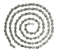 Vibsky SRAM 6/7/8 vitesses 110 maillons pour chaîne de vélo pour VTT et vélo de route, argent