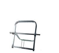 Vibsky Support de bobine de fil métallique avec distributeur de câble à axe unique, 41 x 33 cm, cadre en acier compact pour organiser les câbles électriques, cordes et paracorde à la maison ou dans un