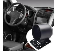 Vibsky Support de dosette pour voiture avec support d'angle réglable pour montage de tableau de bord de 52 mm, noir