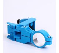 Vibsky Support de perceuse réglable à 360 degrés, support robuste en alliage d'aluminium pour perceuses et fraiseuses, bleu