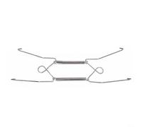 Vibsky Support de plaque métallique moderne à suspendre au mur, support réglable argenté, prise en main sûre pour différentes tailles d'assiettes de 15,2 à 30,5 cm