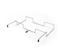 Vibsky Support de sac poubelle pliable en acier inoxydable pour le camping et la cuisine intérieure, polyvalent pour porte d'armoire et rangement sous évier