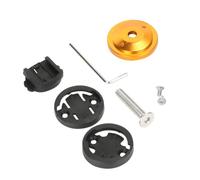 Vibsky Support de vélo en alliage d'aluminium pour Garmin Edge, pour Bryton Rider, Cateye - Support de capuchon supérieur