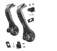 Vibsky Support de vélo pour GPS Garmin Bike - Pour Trek Madone SLR7/9, Wahoo, Bryton et Sport - Noir