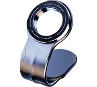 Vibsky Support magnétique pliable pour voiture avec chargeur 15 W, pour Iph 12/13/14/15 Pro/Max, support à ventouse Uum pour tableau de bord et pare-brise