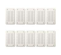Vibsky SYB-46 Lot de 10 planches d'expérimentation sans soudure 270 trous pour expérience électronique