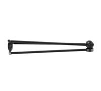 Vibsky Trépied stabilisateur au sol, trépied de mesure pliable pour station totale, construction métallique, longueur 40 cm, base antidérapante