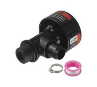 Vibsky Vanne de décharge manuelle à haut débit pour filtres Pentair piscine et spa, compatible avec Clean & Clear Plus, Quad DE et série Predator, noir